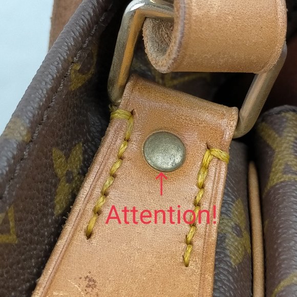 Louis Vuitton LV Crossbody bag Cartouchiere GM Browns Monogram - Picture 9 of 13